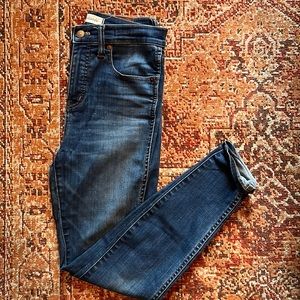 Madewell high rise skinny jeans